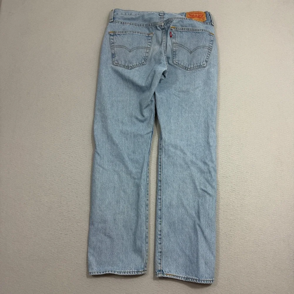 Levis 501xx Jeans Men's 32x30 Blue Straight Fit Button Fly Western Original Fit
